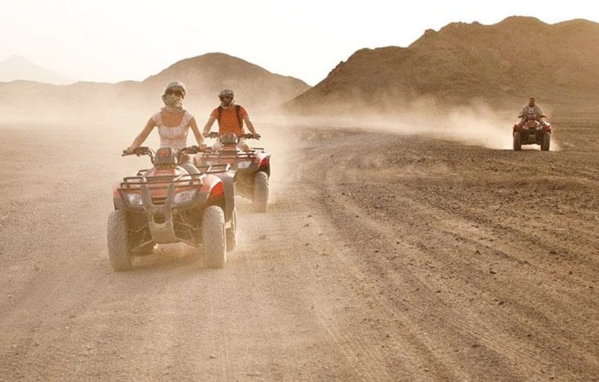 Safari de 3 heures  EN QUAD  désert à *Marsa Alam*