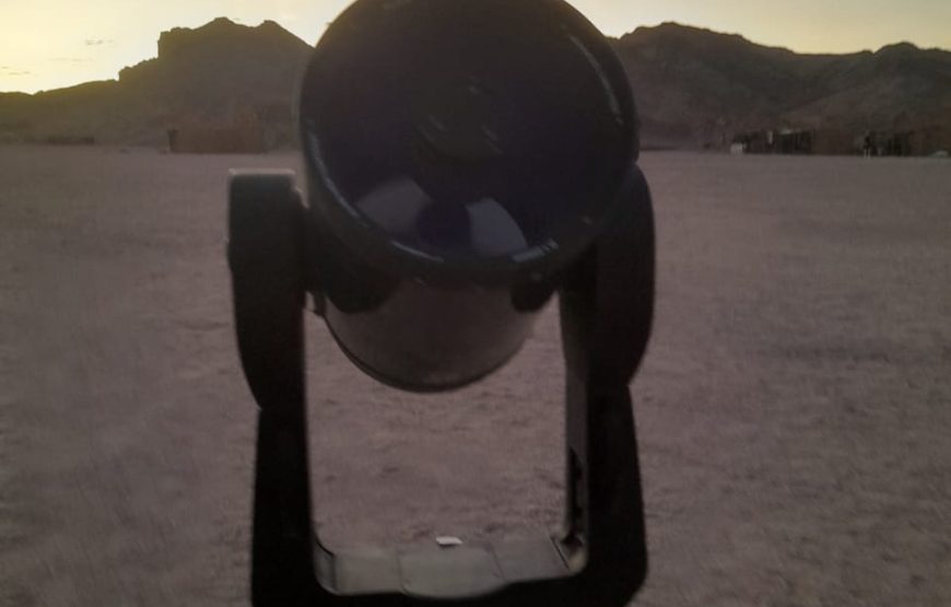 Safari TELESCOPE AVEC COUCHER DE SOLEIL