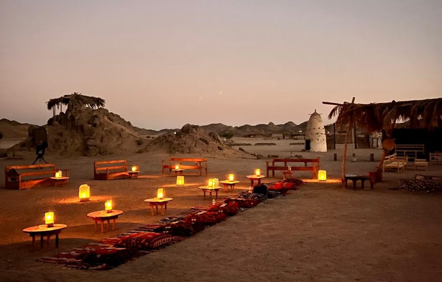 Safari TELESCOPE AVEC COUCHER DE SOLEIL