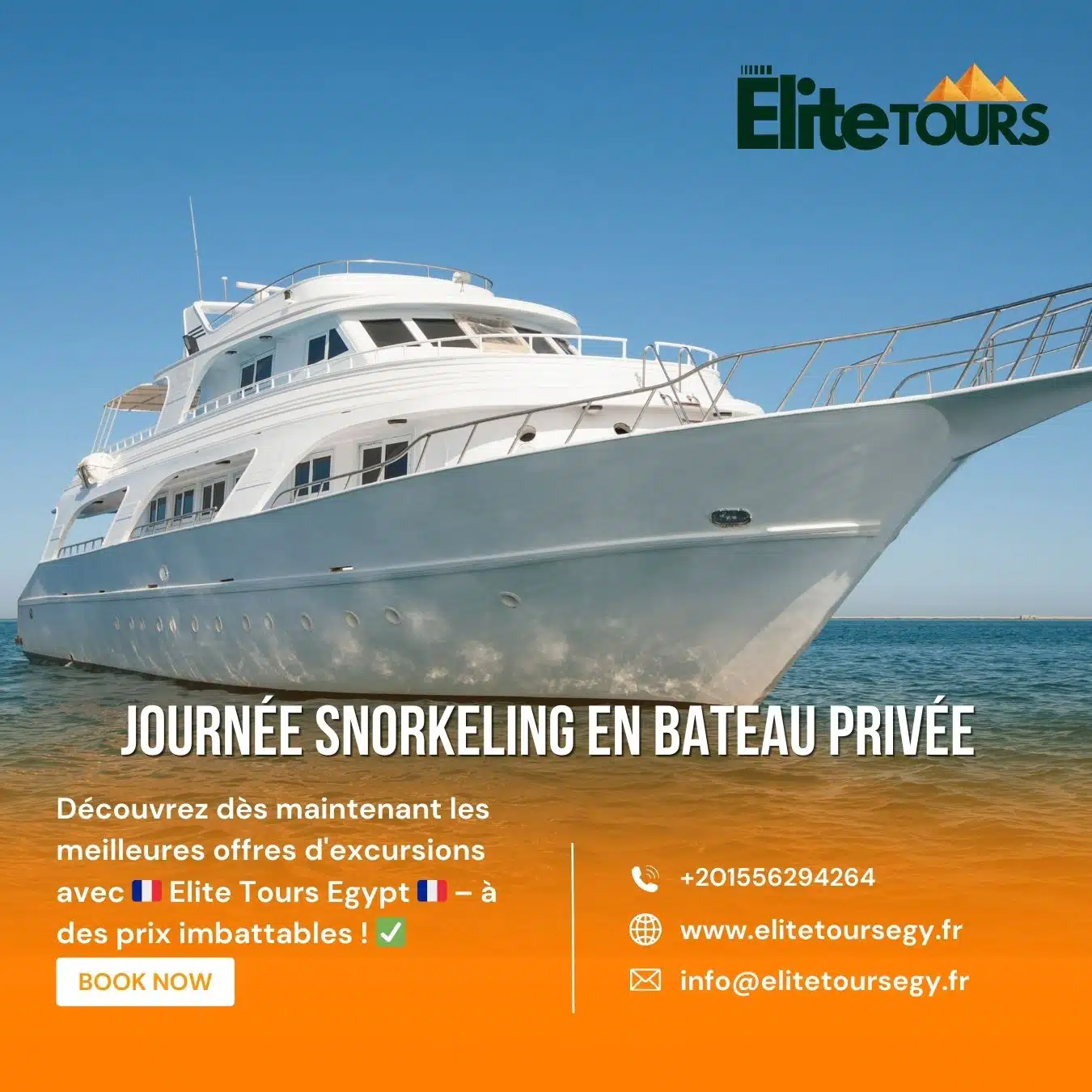 Journée Snorkeling en bâteau