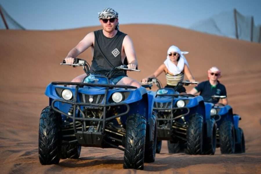 Balade à cheval et excursion en quad au lever du soleil dans le désert égyptien